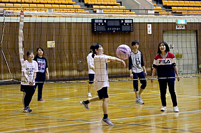 混合チームで、学年を越えた交流！
