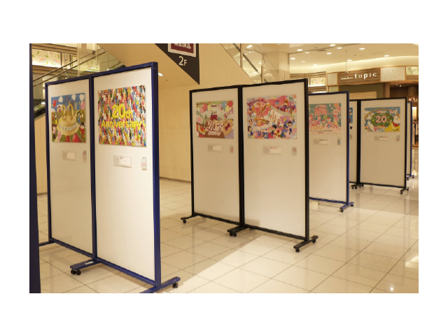 訪れたお客様が投票できる展示